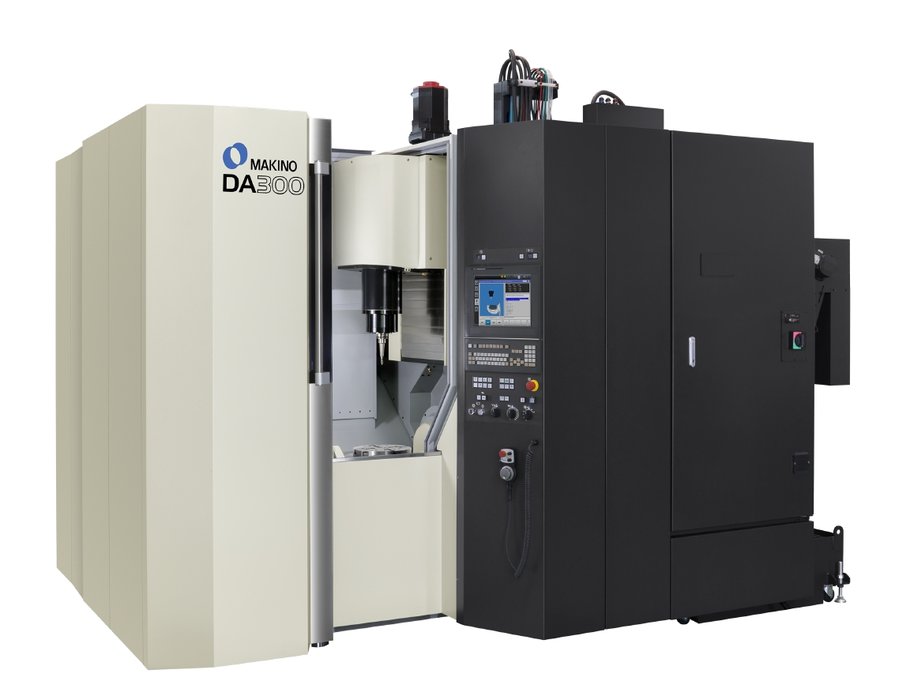Makino DA300: The precise 5-axis vertical machining centre delivering the same productivity as a horizontal machining centre.